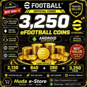 eFootball 3250 Coins (Android)