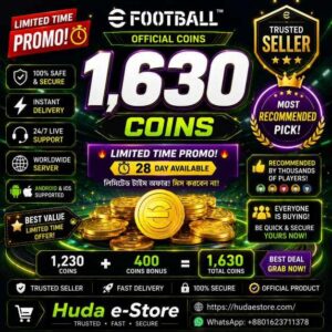 1,640 eFootball Coins (Promo)